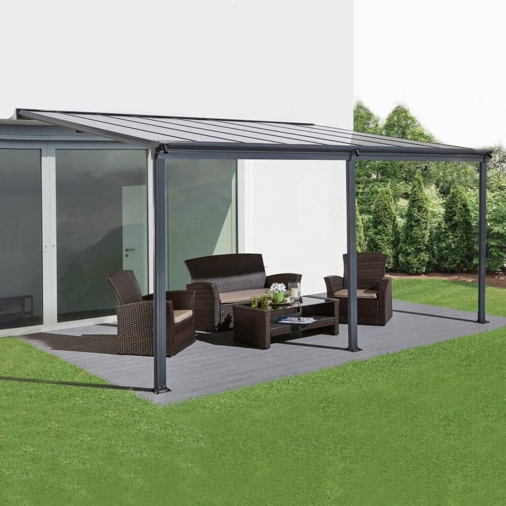 Avenberg Hliníková pergola Avesta BW8, 5 x 3 m – obrázok 2