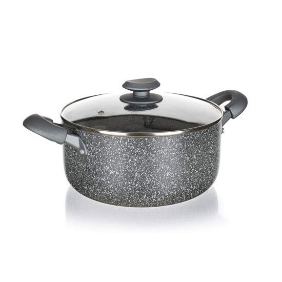 Banquet Hrnec s nepřilnavým povrchem Granite, 20 x 9,5 cm, 20 cm