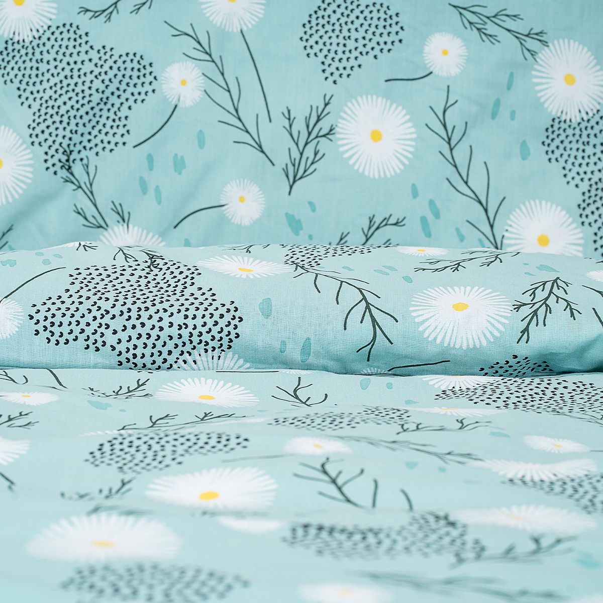 Bavlněné povlečení Chamomile, 140 x 200 cm, 70 x 90 cm – obrázok 4