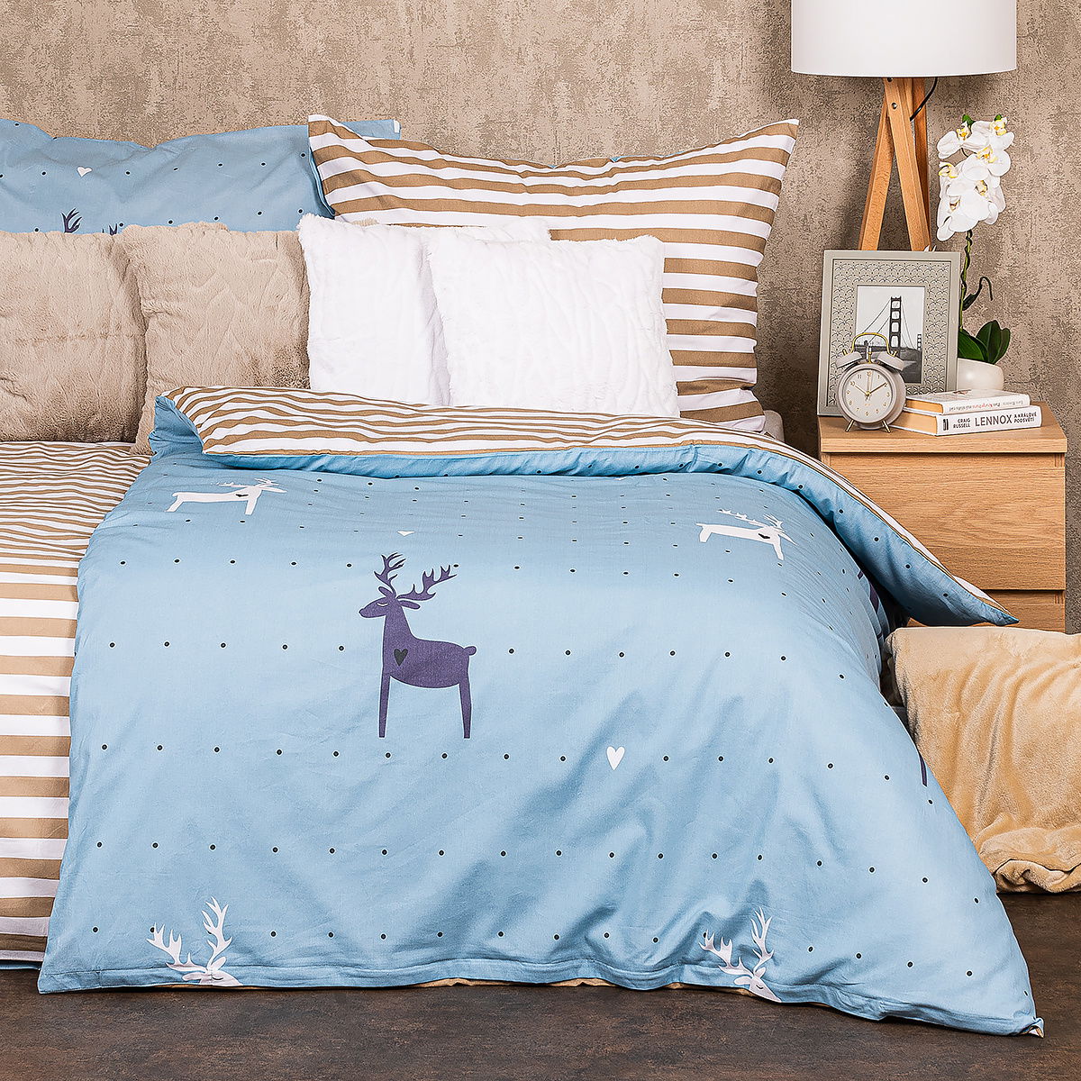 Bavlněné povlečení Deer