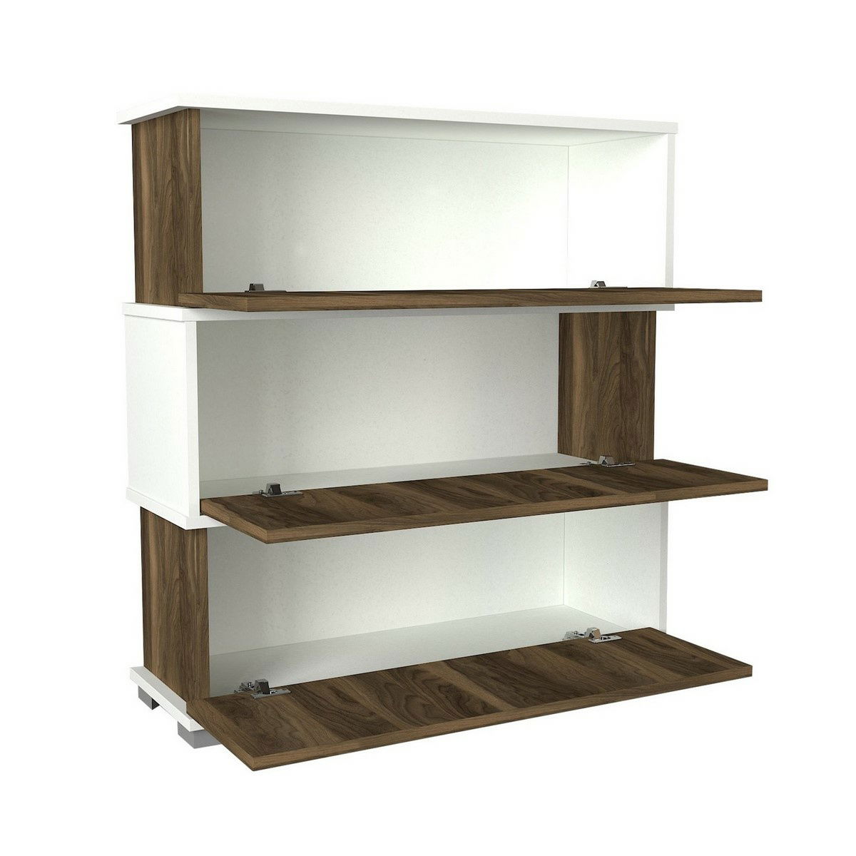Botník Napolyon White and Walnut – obrázok 2