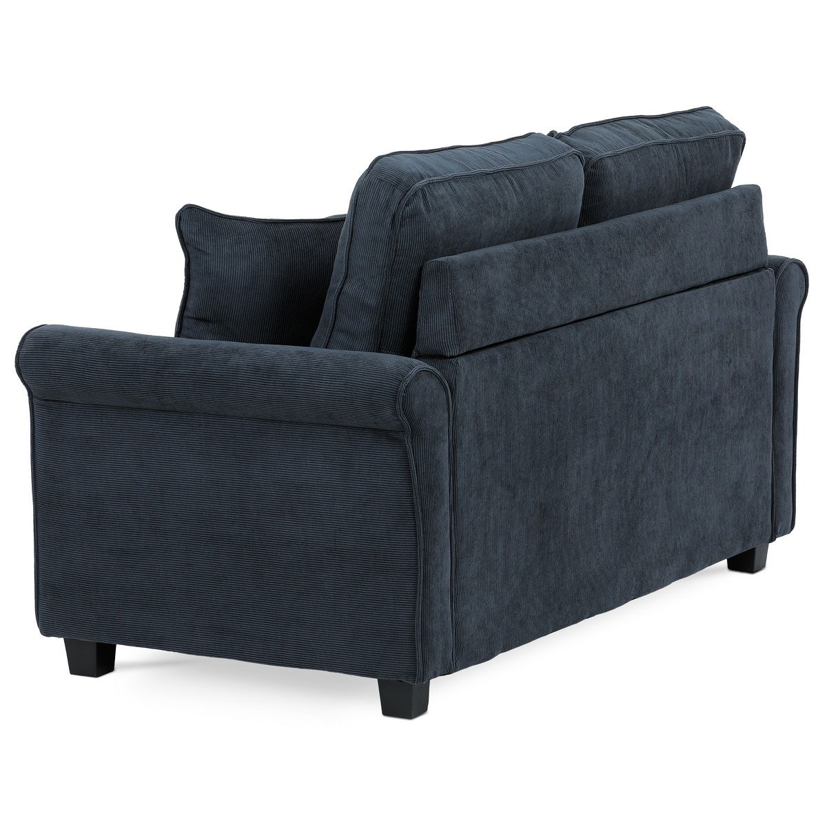 Dvoumístná pohovka ASB-4170 BLUE2, manžestr, modrá – obrázok 4