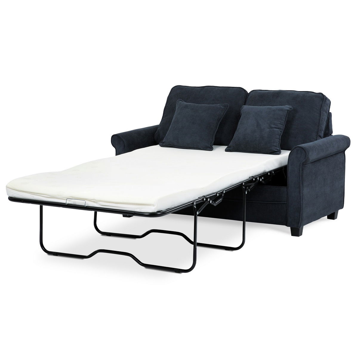 Dvoumístná pohovka ASB-4170 BLUE2, manžestr, modrá – obrázok 6