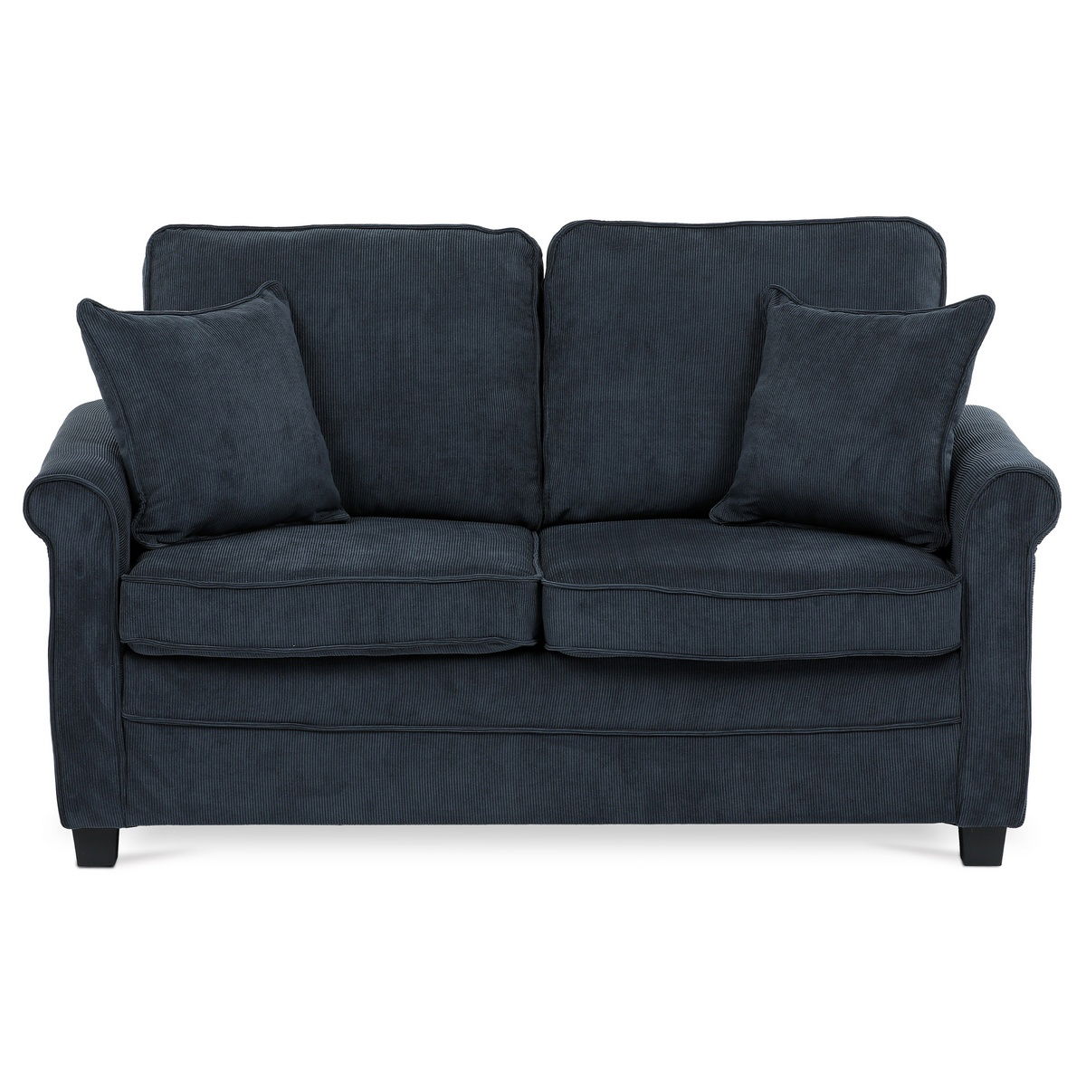 Dvoumístná pohovka ASB-4170 BLUE2, manžestr, modrá