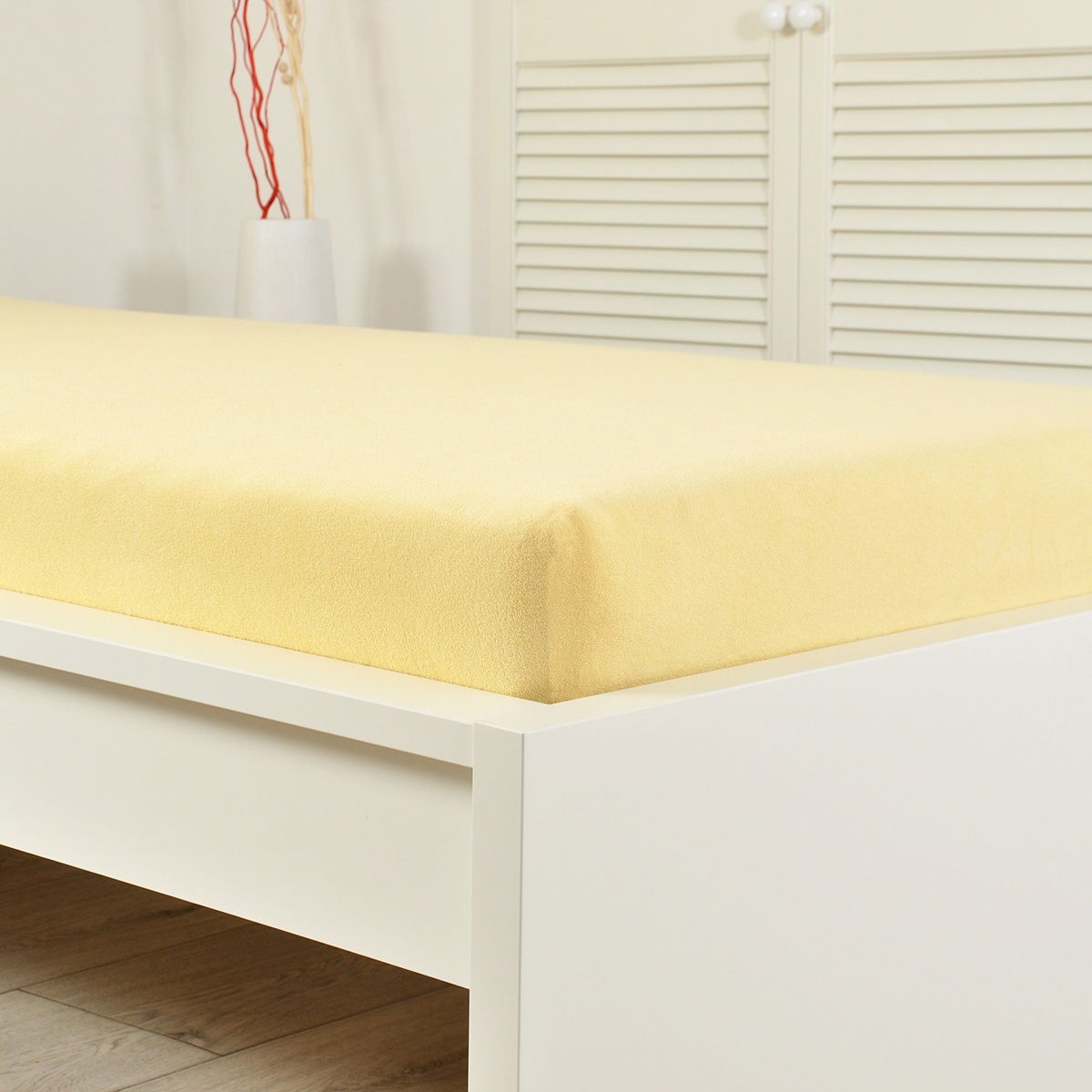 froté prostěradlo Ideál žlutá, 60 x 120 cm – obrázok 3