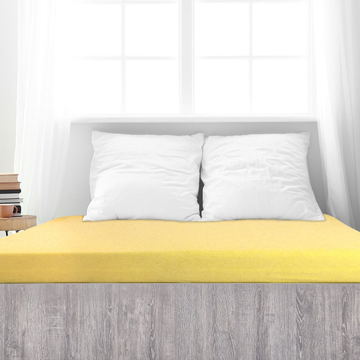 froté prostěradlo Ideál žlutá, 60 x 120 cm – obrázok 2