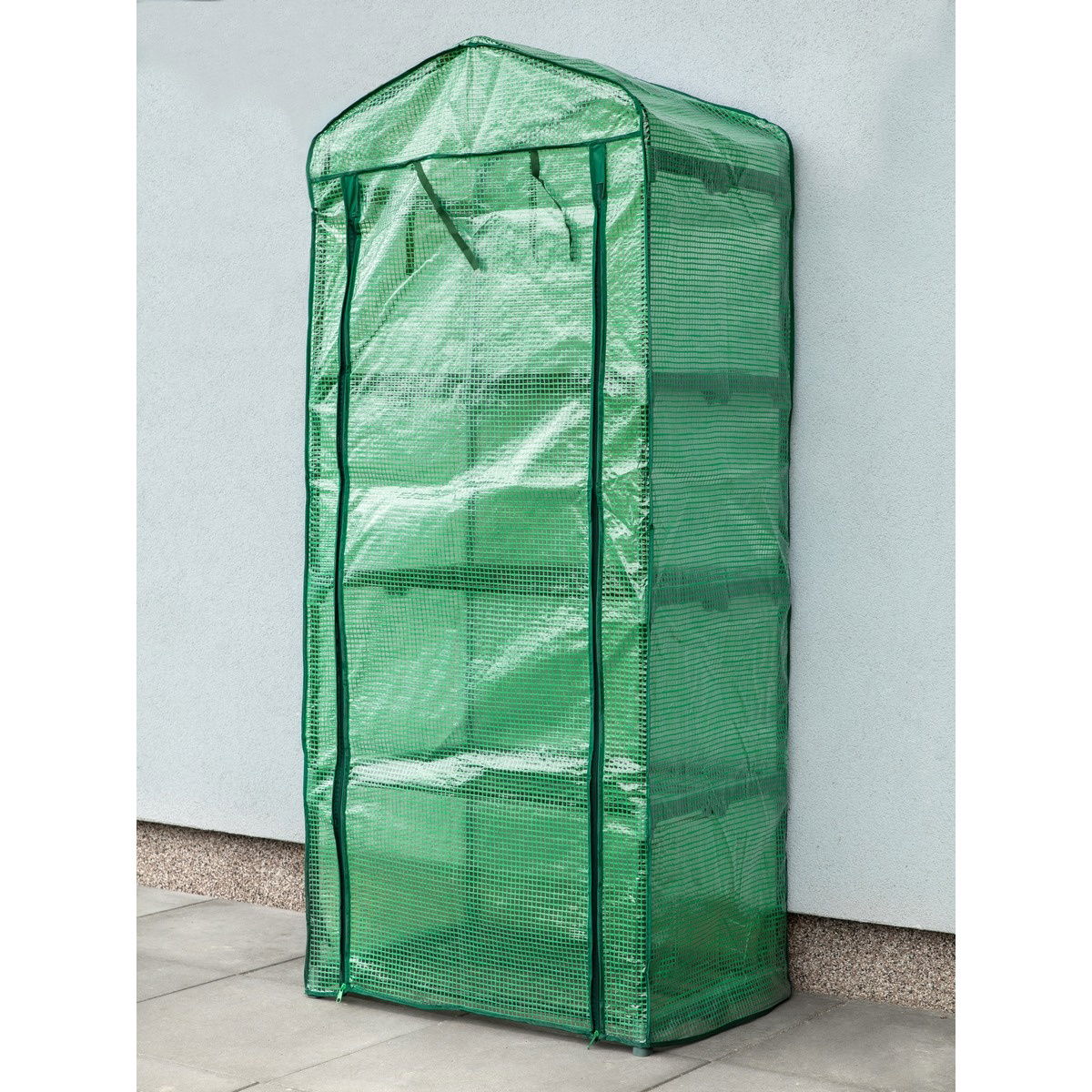 Happy Green Foliovník s policemi, 69 x 50 x 160 cm – obrázok 6