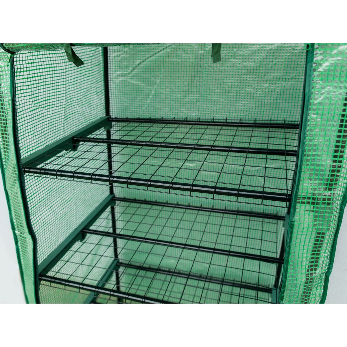 Happy Green Foliovník s policemi, 69 x 50 x 160 cm – obrázok 2