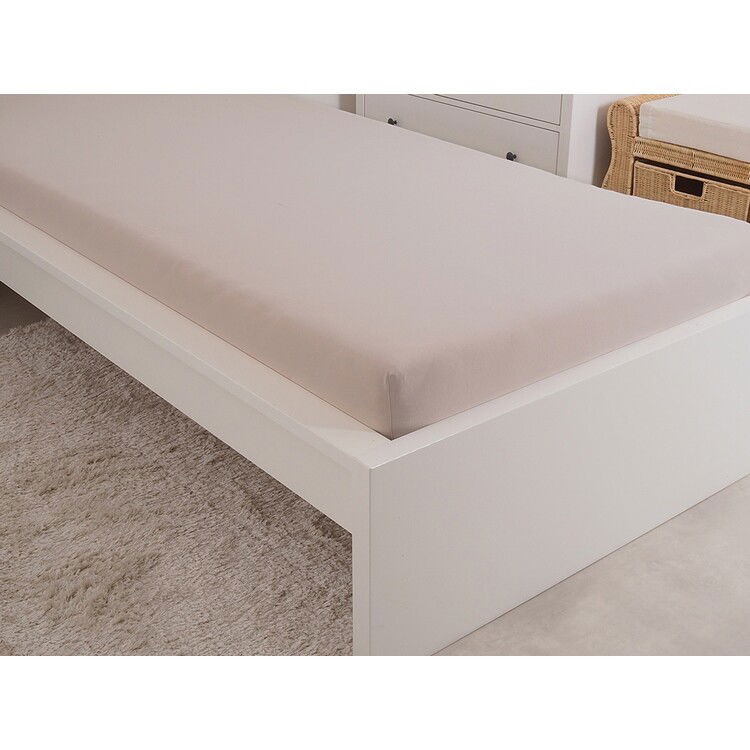 jersey prostěradlo Ideál kávová, 140 x 200 cm – obrázok 2