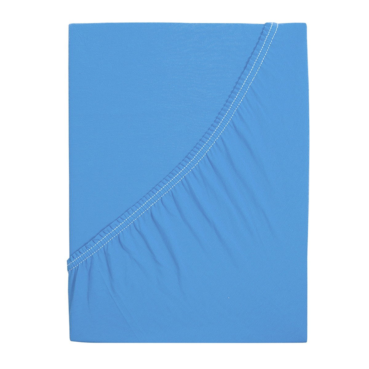 jersey prostěradlo Mako modrá, 180 x 200 cm