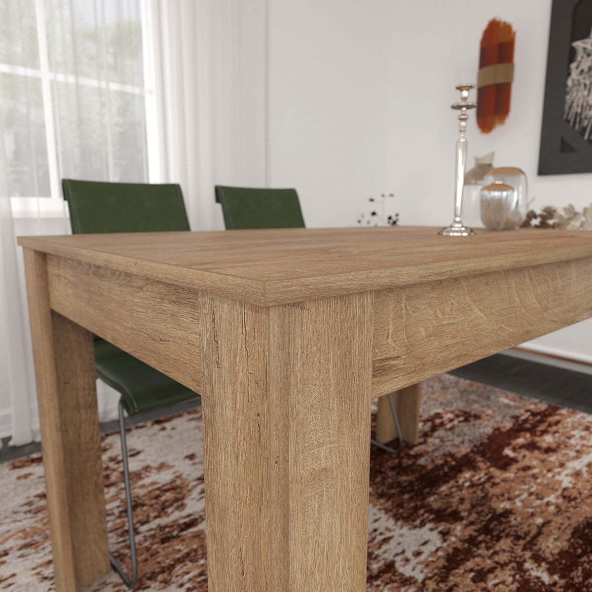 Jídelní stůl Single Caucasian Oak – obrázok 4
