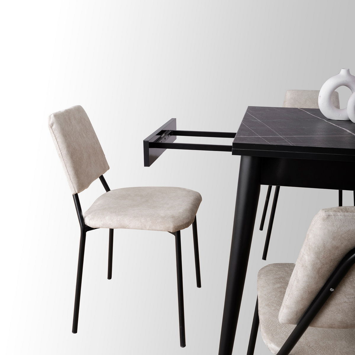 Jídelní stůl Totem Black Marble – obrázok 8