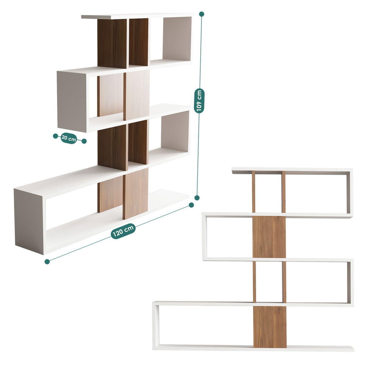 Knihovna Karlin Walnut – obrázok 5