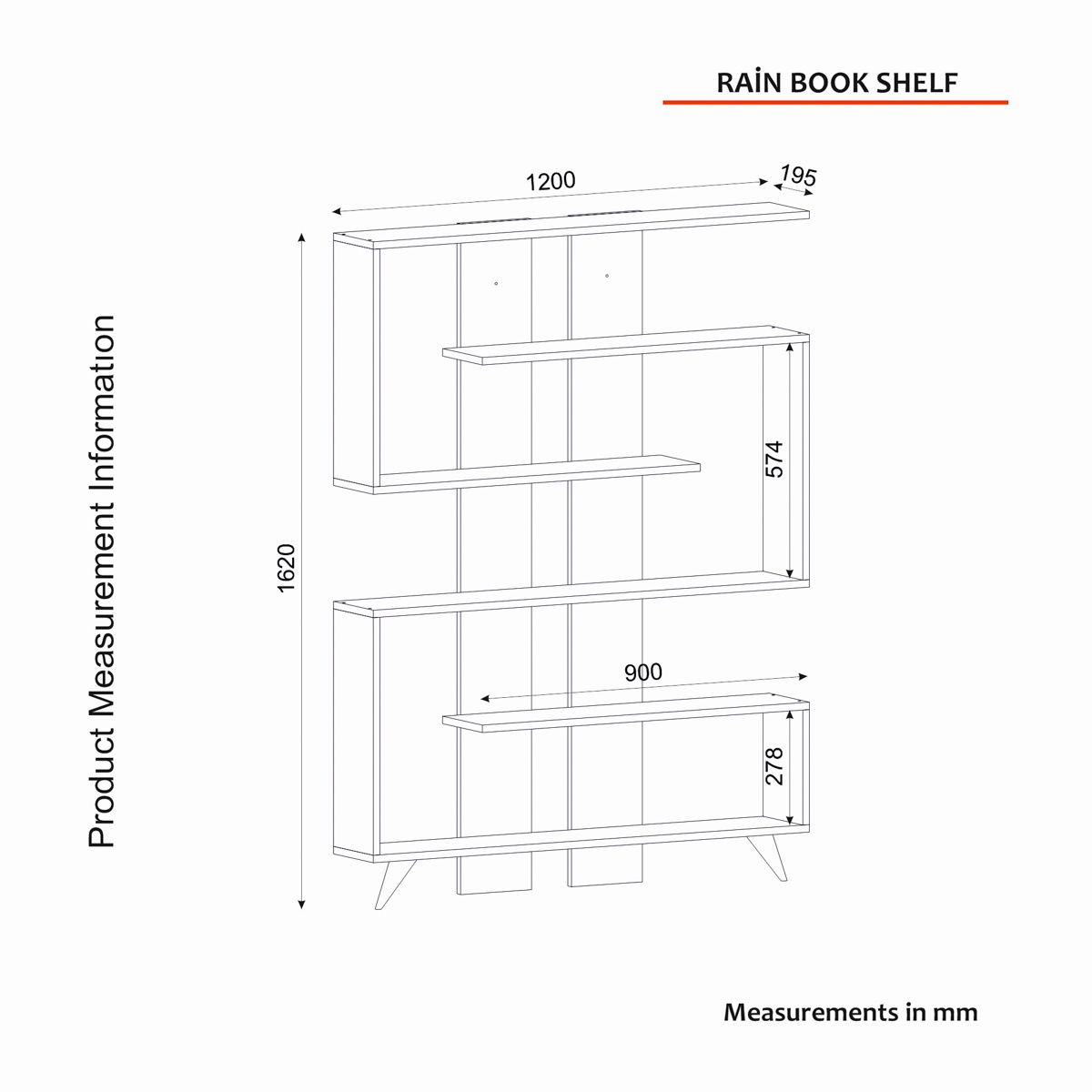 Knihovna Rain White – obrázok 7