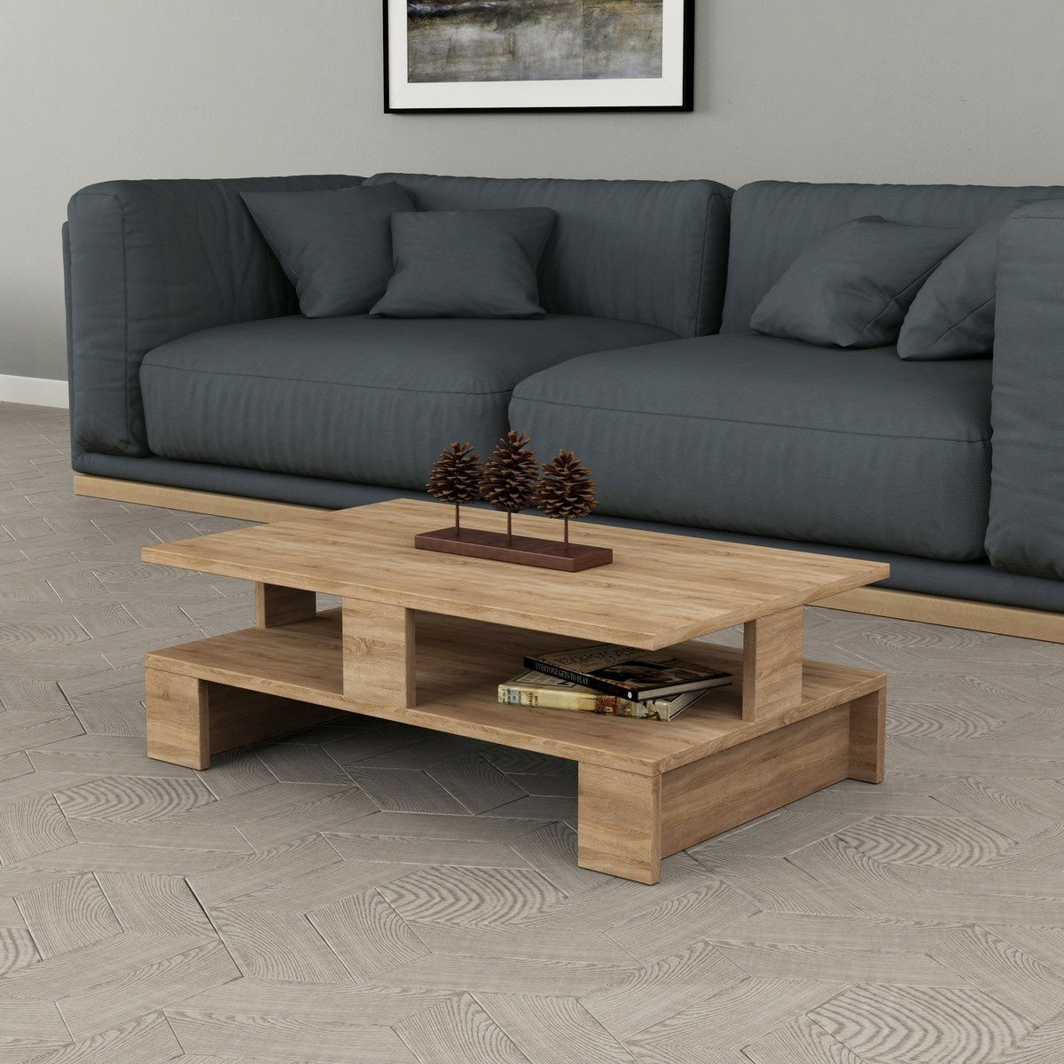 Konferenční stolek Mansu Oak – obrázok 2