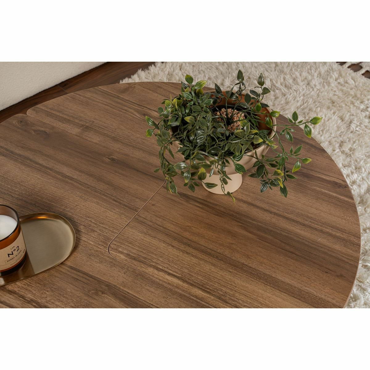Konferenční stolek Moira Walnut – obrázok 2