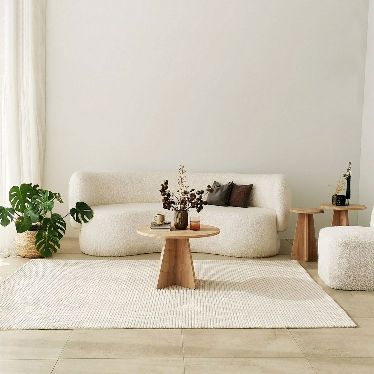 Konferenční stolek Mushroom Sapphire Oak – obrázok 8