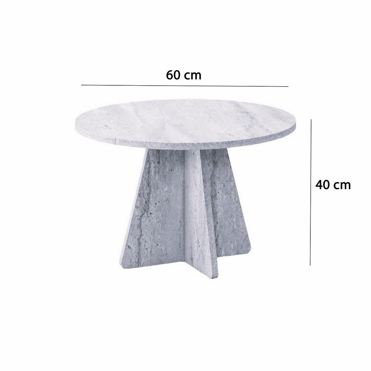 Konferenční stolek Mushroom Sapphire Oak – obrázok 9