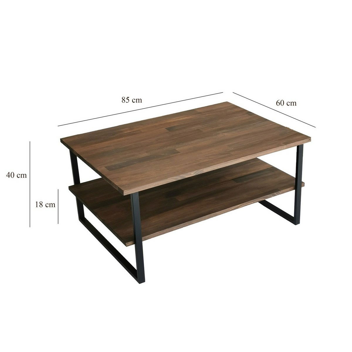 Konferenční stolek Neta Walnut – obrázok 8