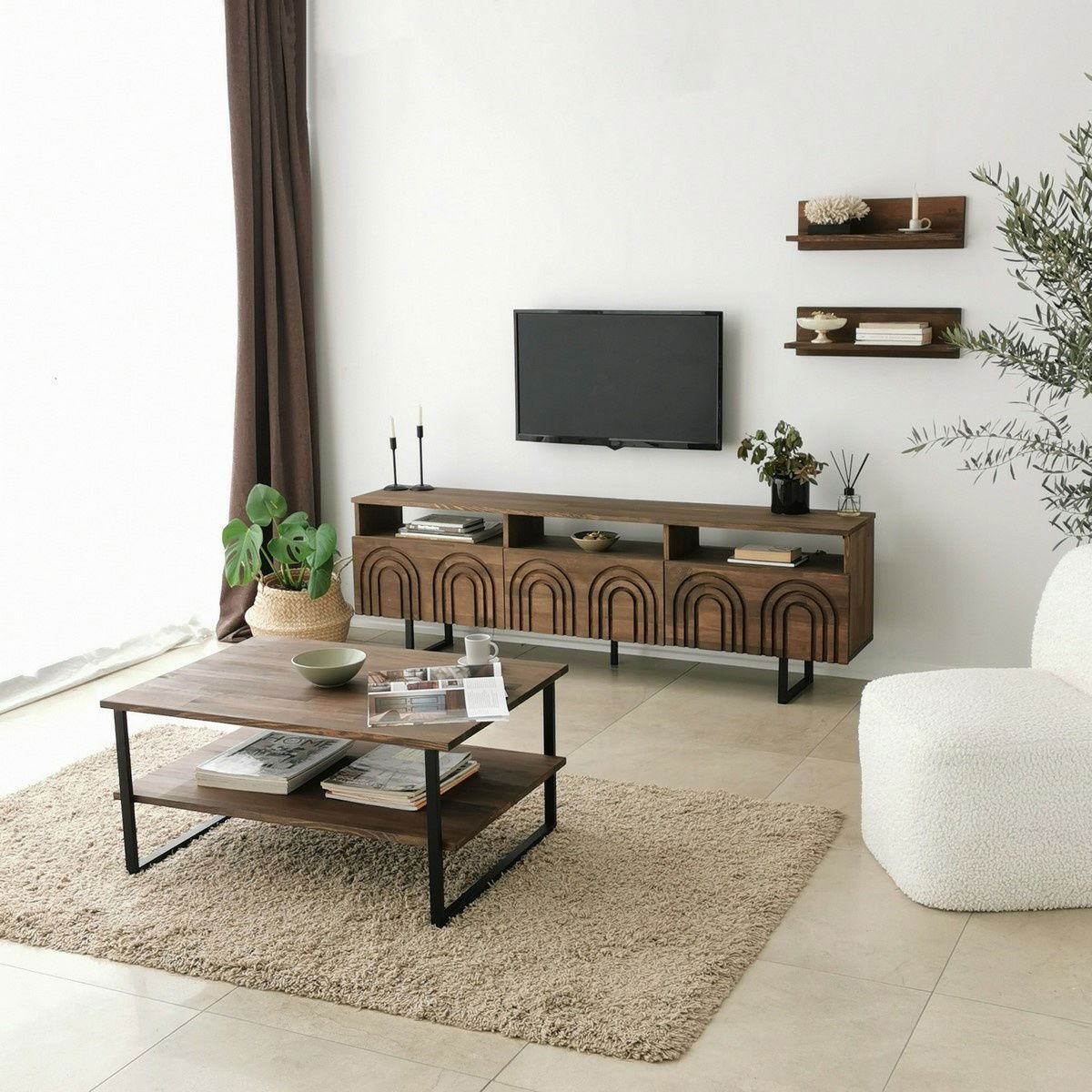 Konferenční stolek Neta Walnut – obrázok 7