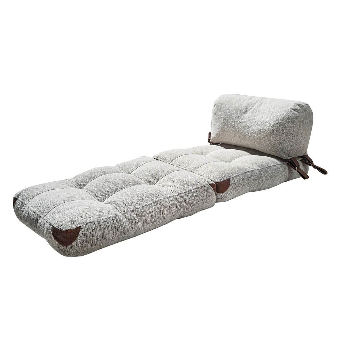 Křeslo Fold Teddy Grey – obrázok 2