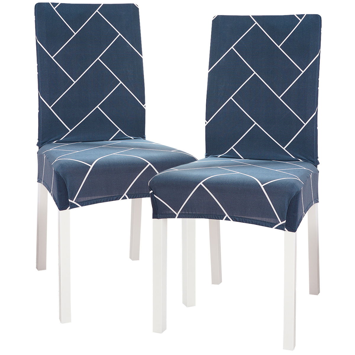 Napínací potah na židli Elegant, 45 - 50 cm, sada 2 ks