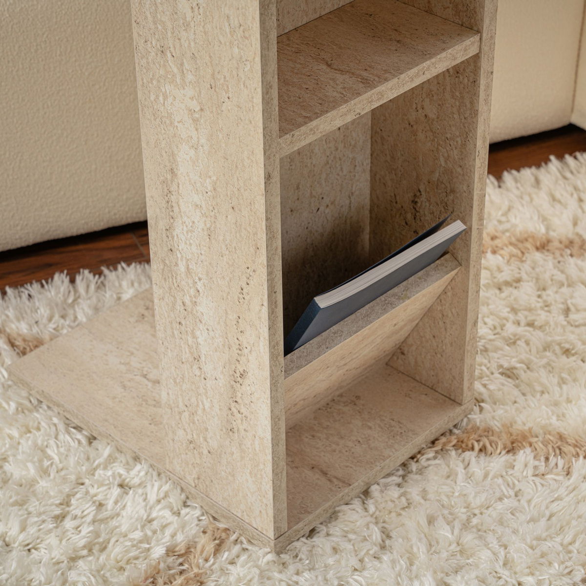 Odkládací stolek Filinta Travertine – obrázok 5