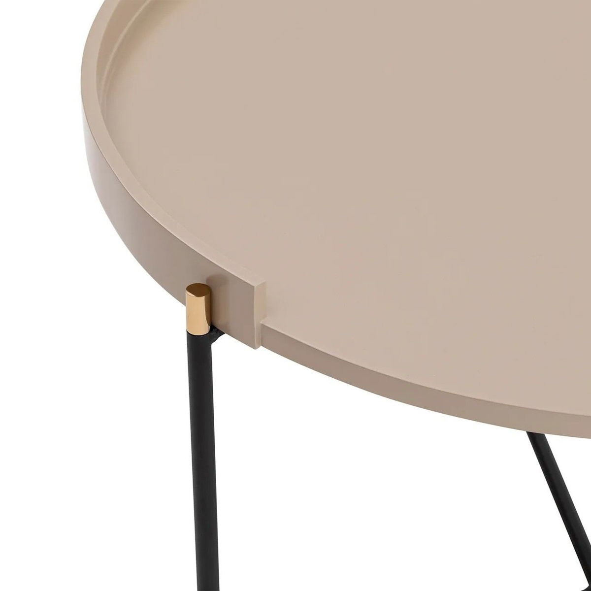 Odkládací stolek Mandy Beige, 2 ks – obrázok 6