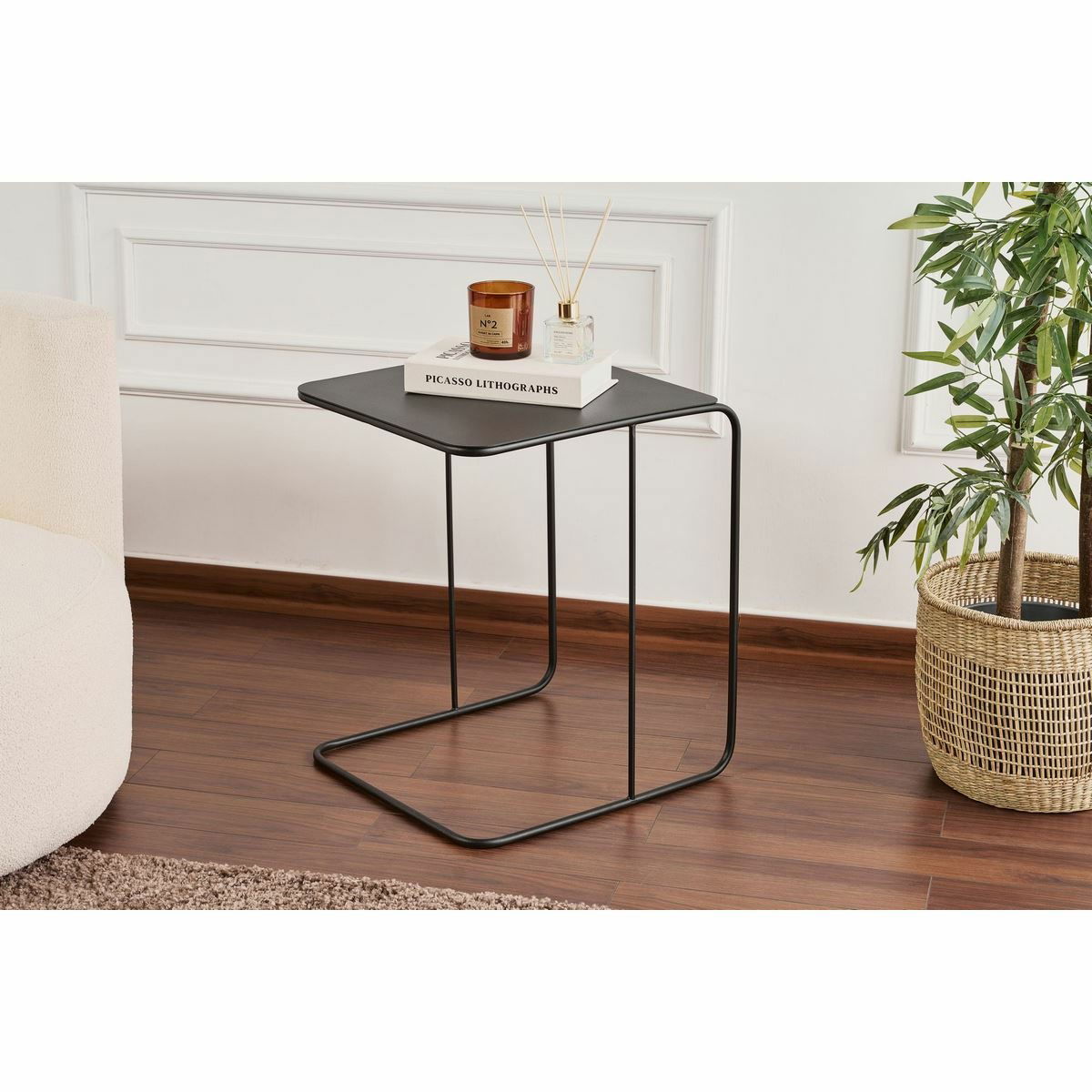 Odkládací stolek Seny Black – obrázok 2