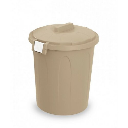 Odpadkový koš Dustbin, 50 l, kávová, 50 l