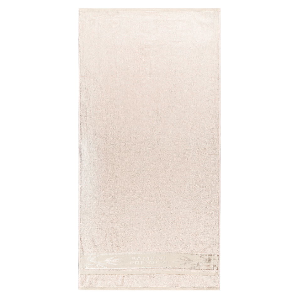Osuška Bamboo Premium béžová, 70 x 140 cm – obrázok 2