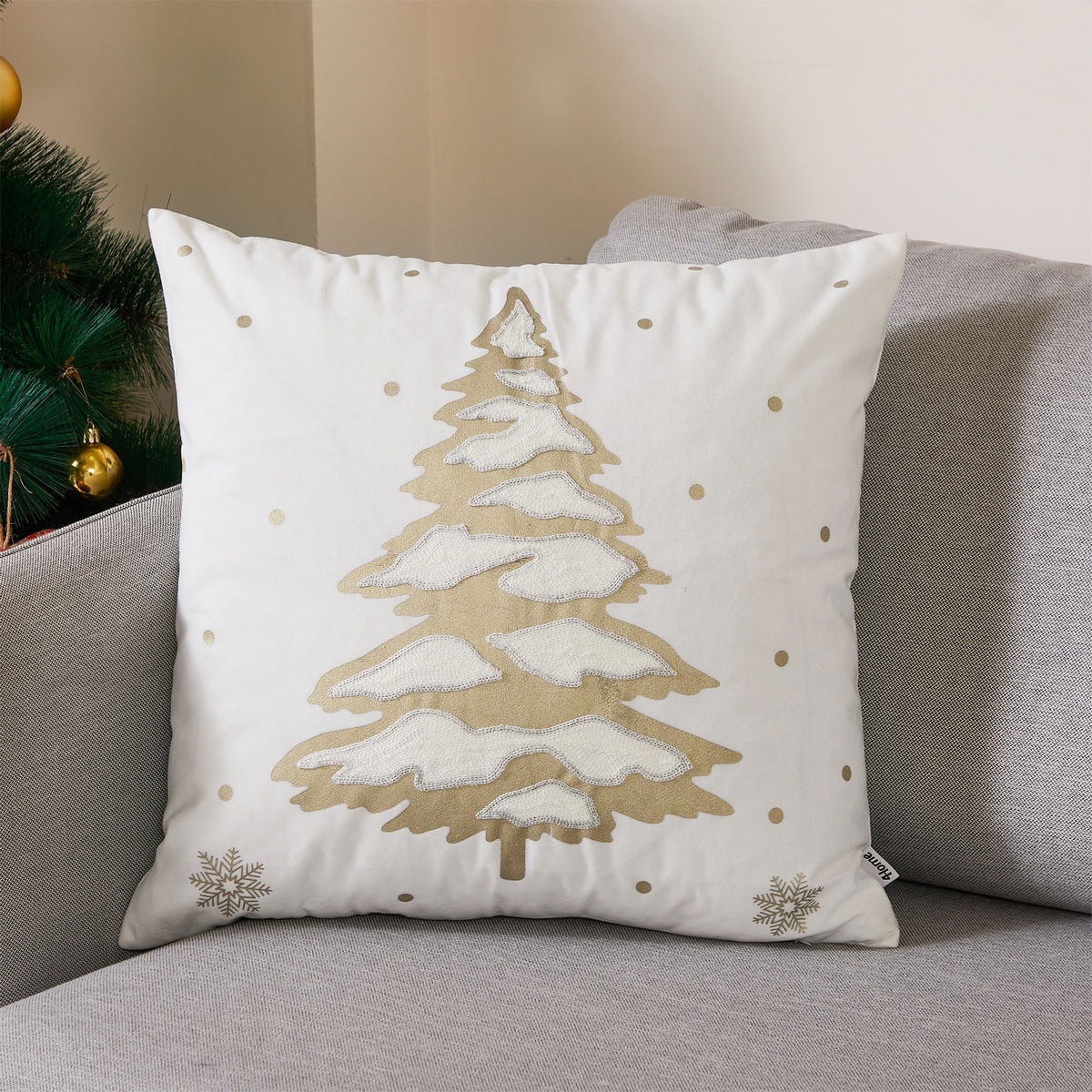 Povlak na polštářek Silent night, 45 x 45 cm – obrázok 2