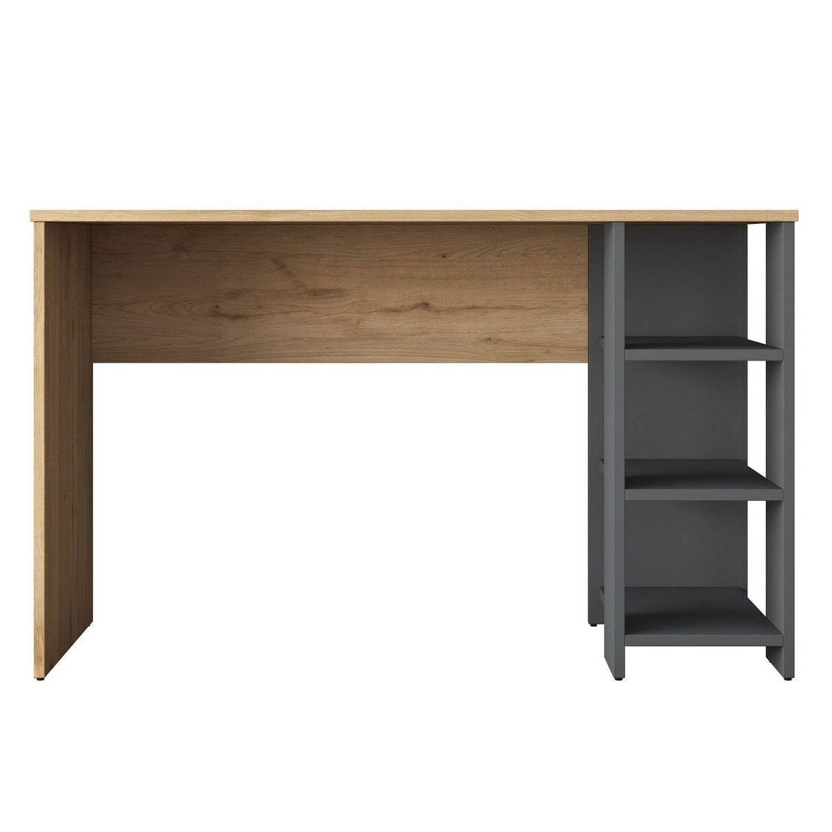 Pracovní stůl Hamen Walnut and Anthracite – obrázok 2
