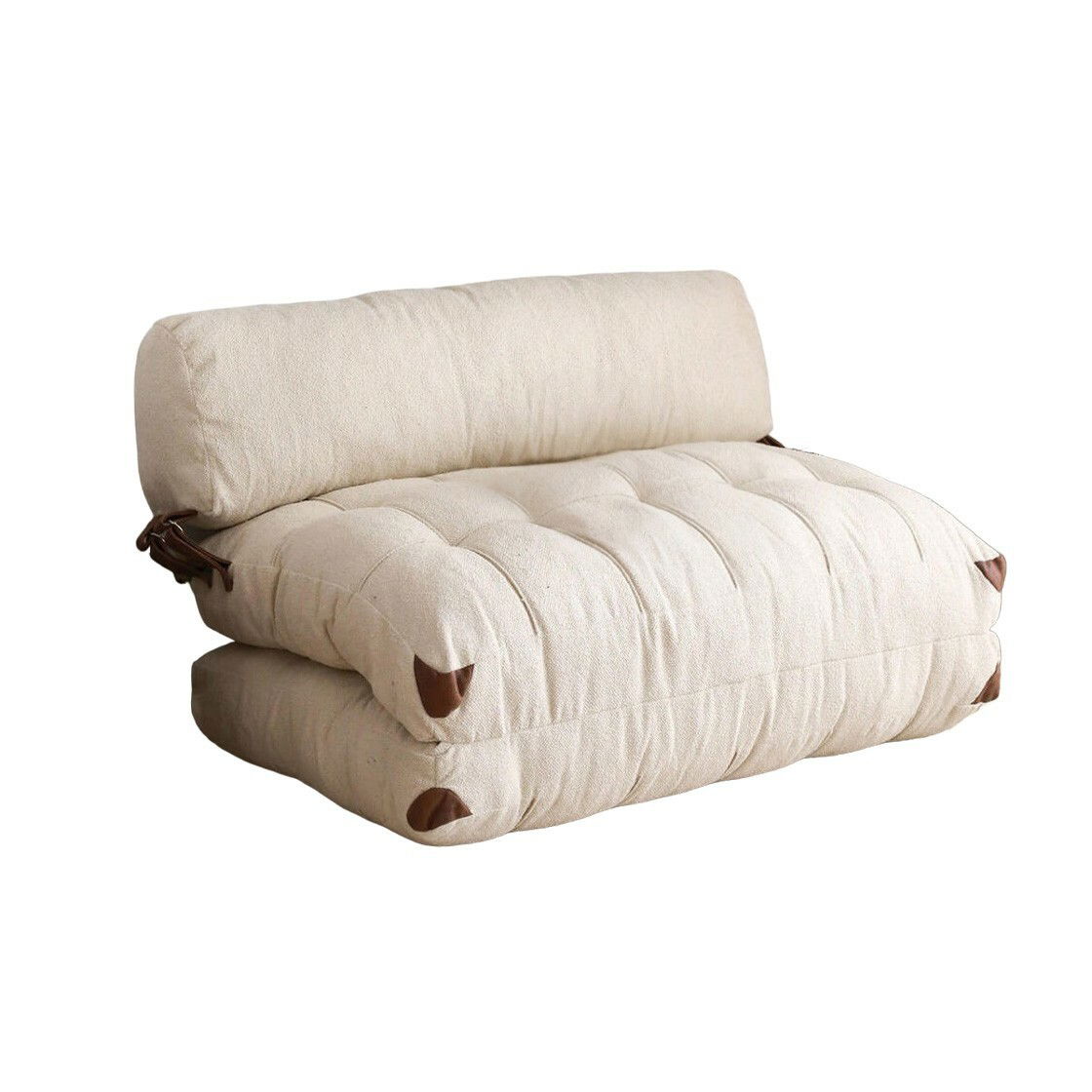 Rozkládací pohovka Fold Teddy 2 Cream – obrázok 2