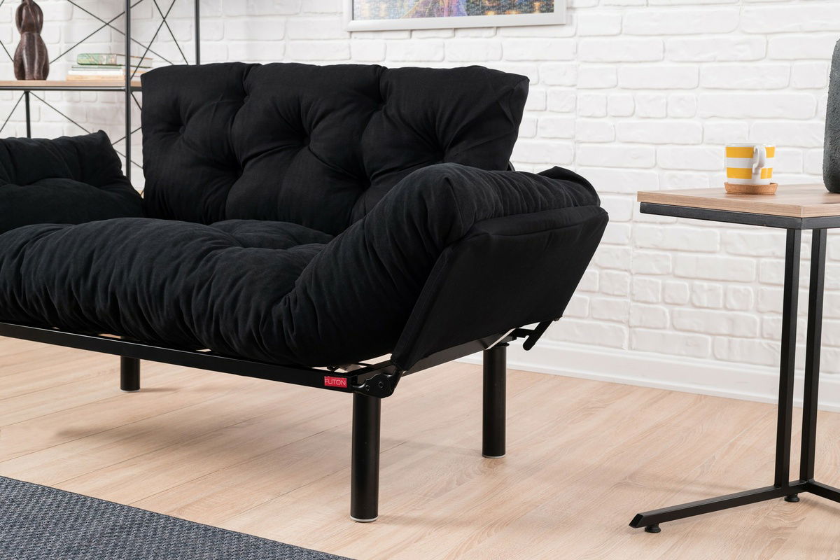Rozkládací pohovka Nitta Black – obrázok 6