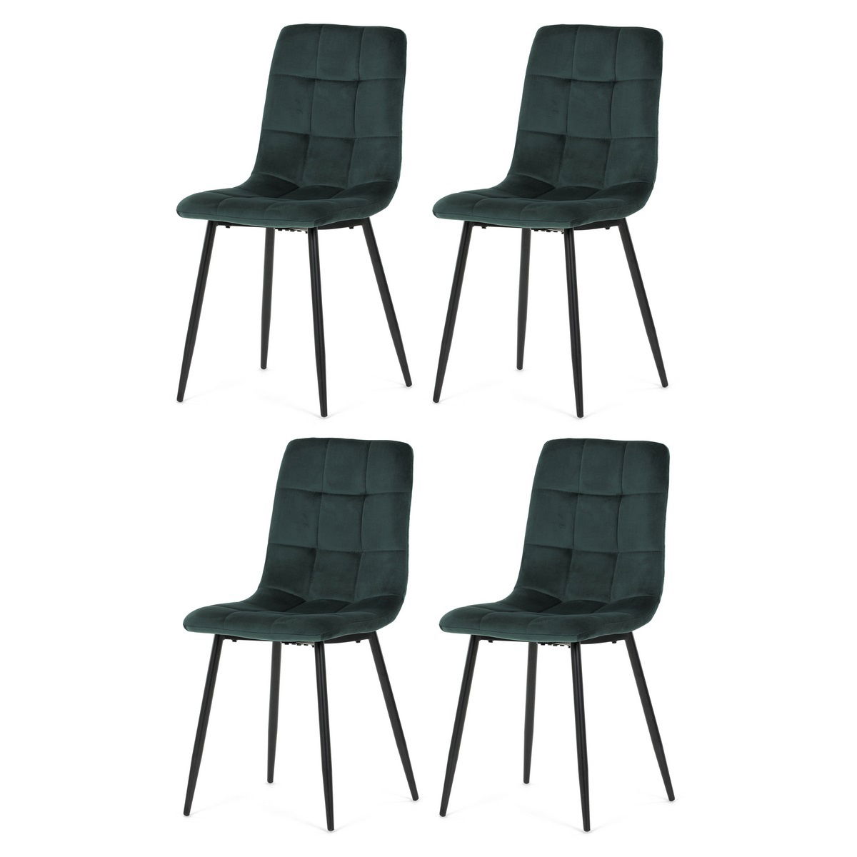 Sada jídelních židlí CT-281 GRN4, 4 ks