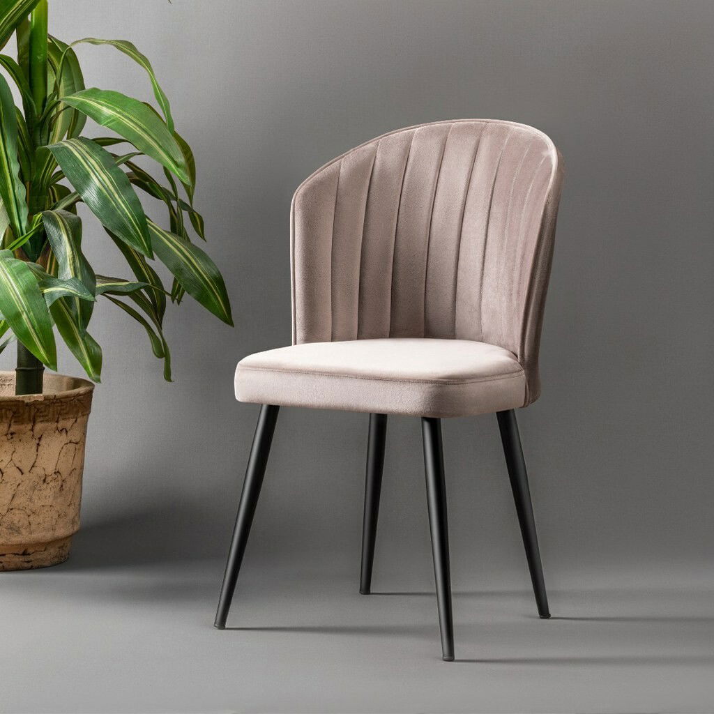 Sada jídelních židlí Rubi Cappuccino and Black, 4 ks – obrázok 3