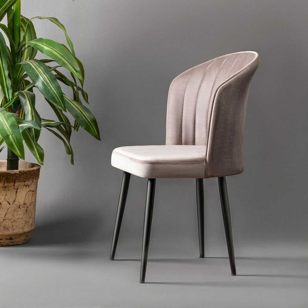 Sada jídelních židlí Rubi Cappuccino and Black, 4 ks – obrázok 4