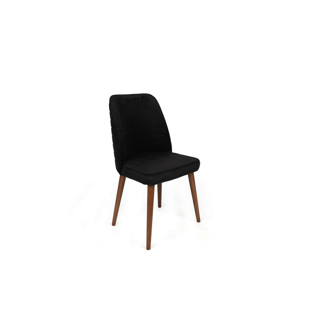 Sada jídelních židlí Tutku Black and Walnut, 2 ks – obrázok 2