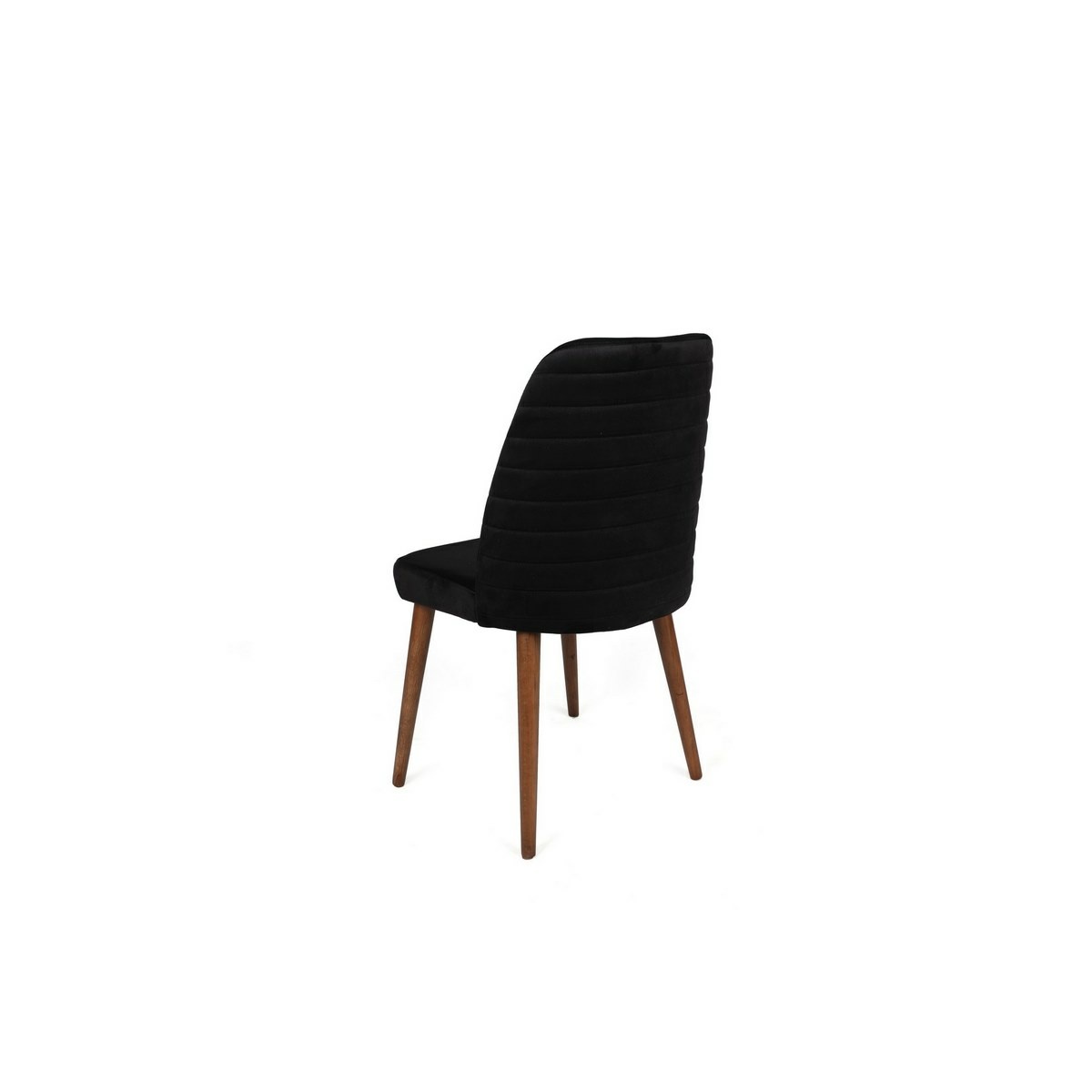 Sada jídelních židlí Tutku Black and Walnut, 2 ks – obrázok 3