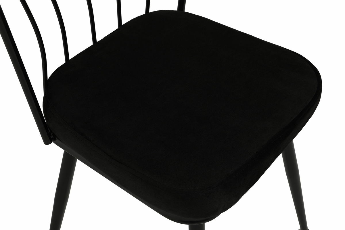 Sada jídelních židlí Yildiz Black and Black, 2 ks, 2 ks – obrázok 4