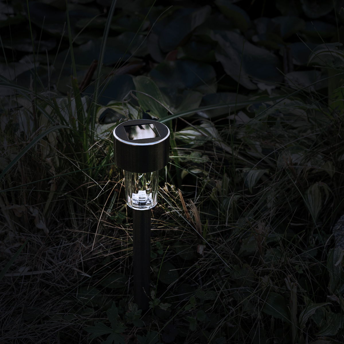 Sada solárních LED lamp, 10 ks, teplá bílá – obrázok 4