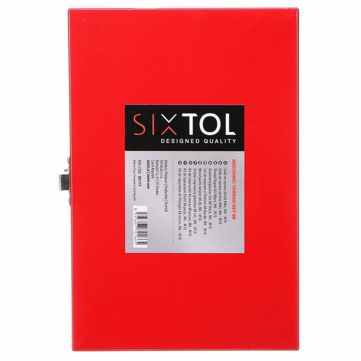 Sixtol Sada na opravu závitů Mechanic Thread Set 88, M6 - M10 – obrázok 3
