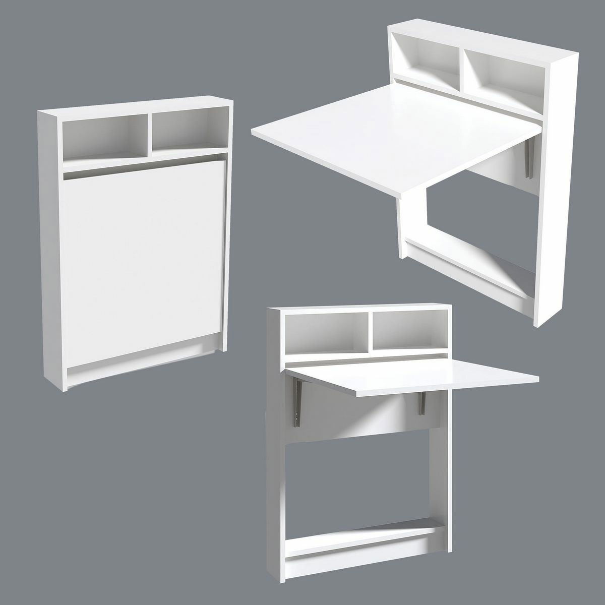 Skládací jídelní stůl Patara White – obrázok 3