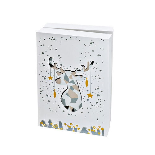 Solight LED adventní kalendář - kniha, 8x LED, 40x30cm, 2x AAA – obrázok 3