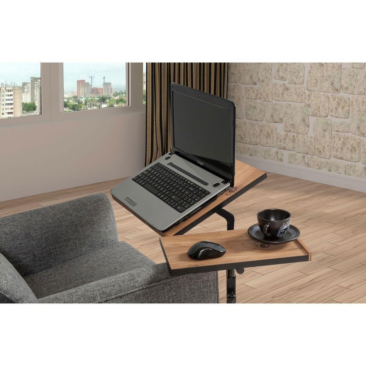 Stolek na notebook Glen Atlantic Pine – obrázok 10