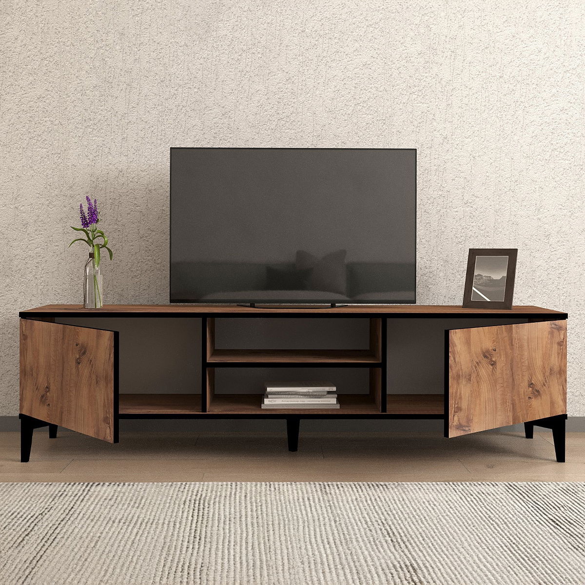 Televizní stolek Begi Atlantic Pine – obrázok 4