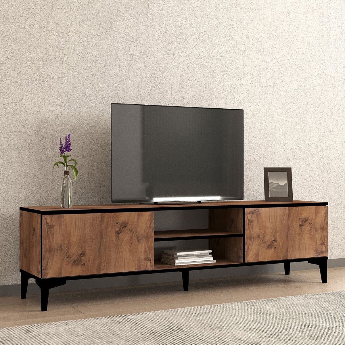 Televizní stolek Begi Atlantic Pine – obrázok 5