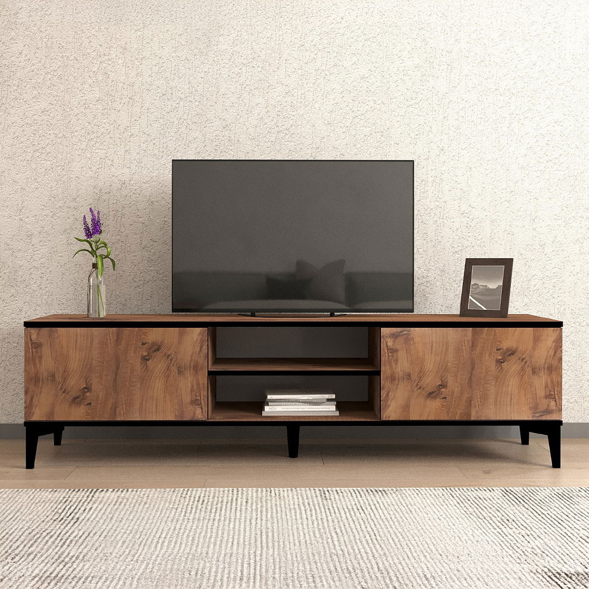 Televizní stolek Begi Atlantic Pine – obrázok 3