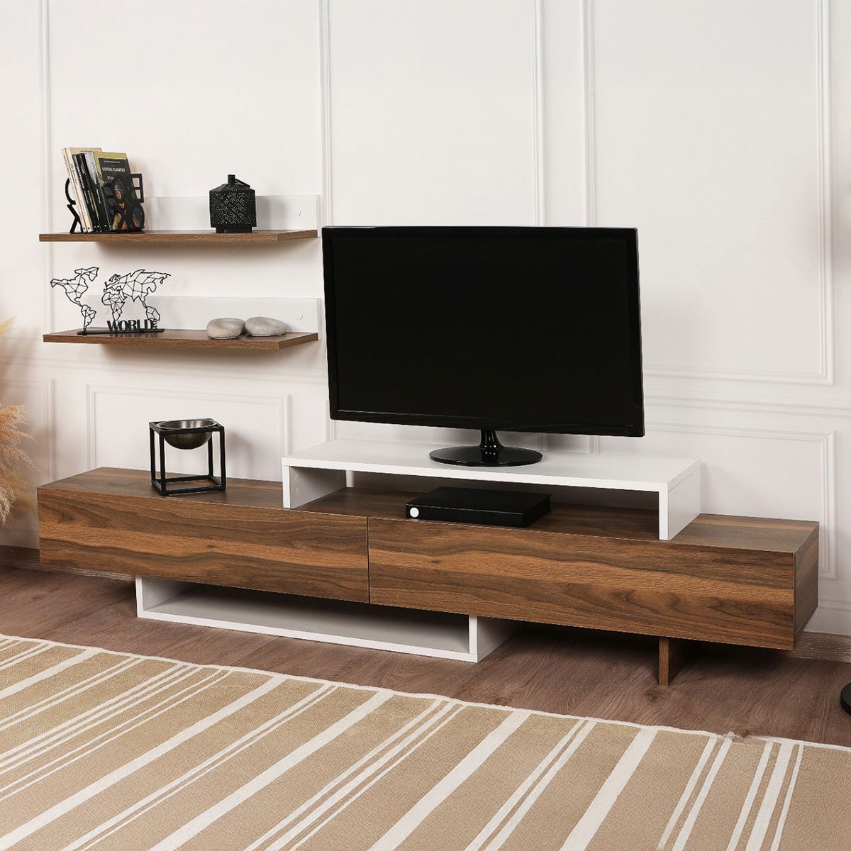 Televizní stolek Nirvana Teak – obrázok 9
